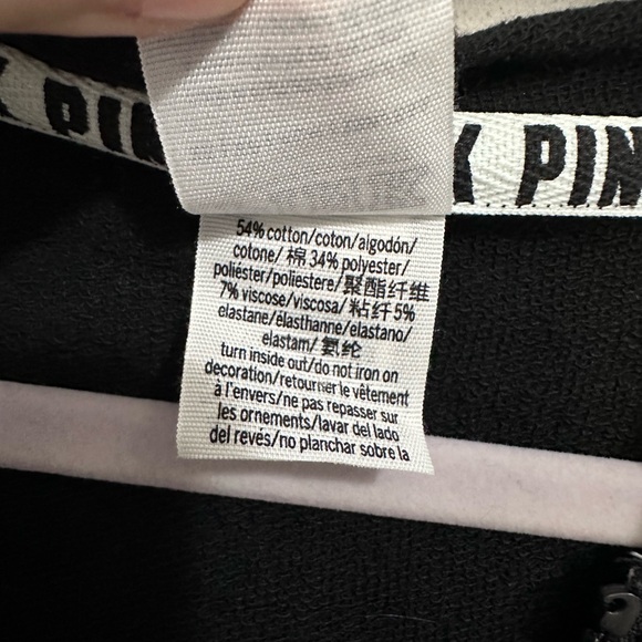 Pink Victoria’s Secret Zip Up - Picture 8 of 8